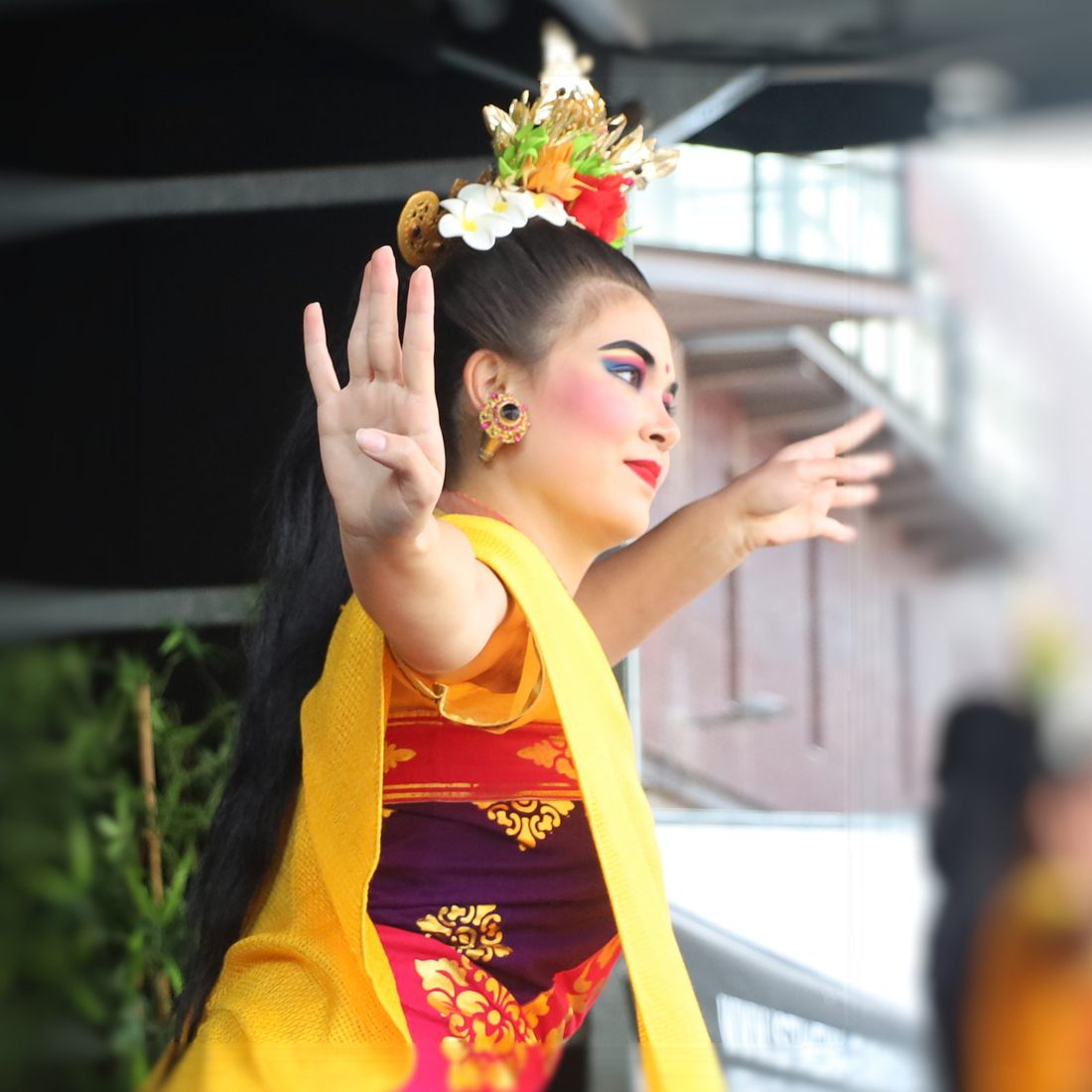 Danseres in opperste concentratie 01