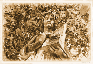 Afbeeldingen van oude grafmonumenten