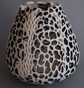 Windlichten met patronen van de huiden van wilde dieren die in Afrika voorkomen