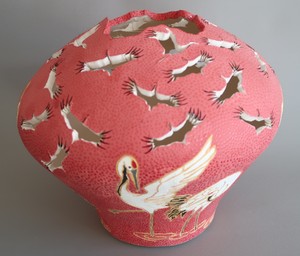 Windlichten met verschillende uitsnijdingen (o.a. Kraanvogels, Palmentuin, Cashmere)