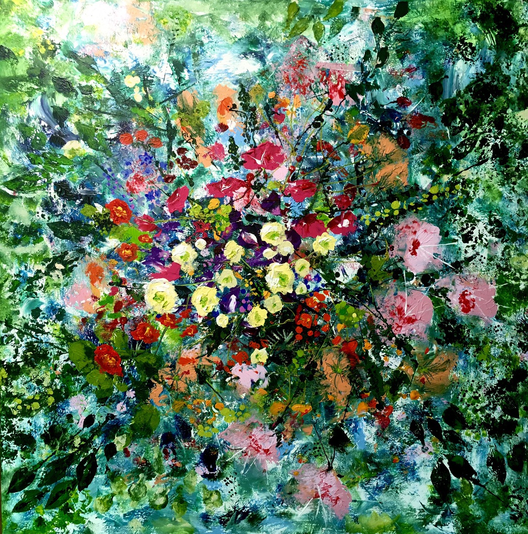 Zomerbloemen.