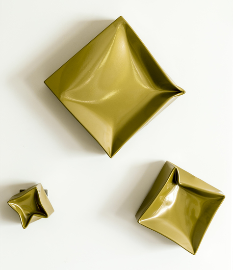 Vervormde kubussen goud 20190008