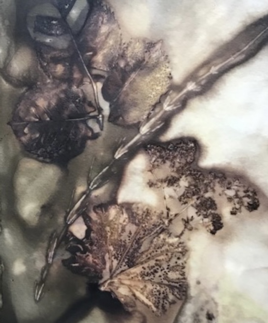 Afdruk op aquarelpapier