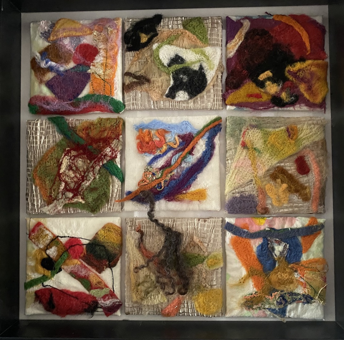 Ingelijste schilderijtjes