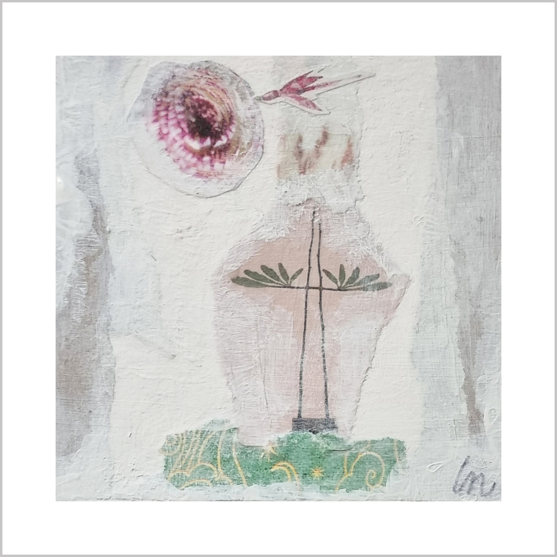 Collage 'In de Tuin II'