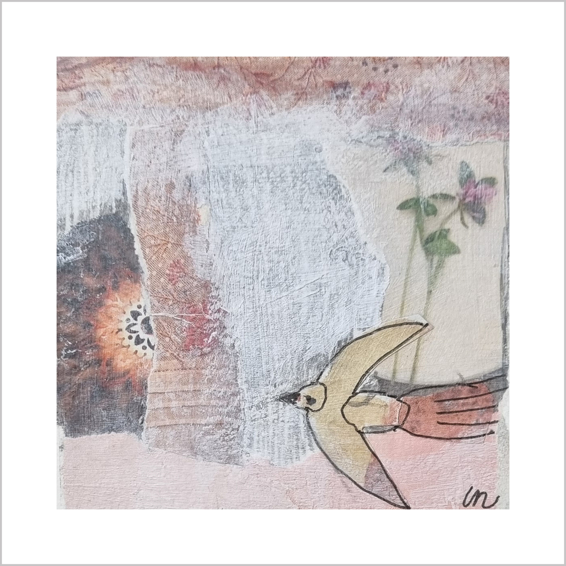 Collage 'Bevlogen IV'