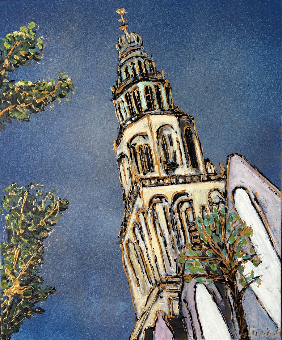 Martinitoren in perspectief