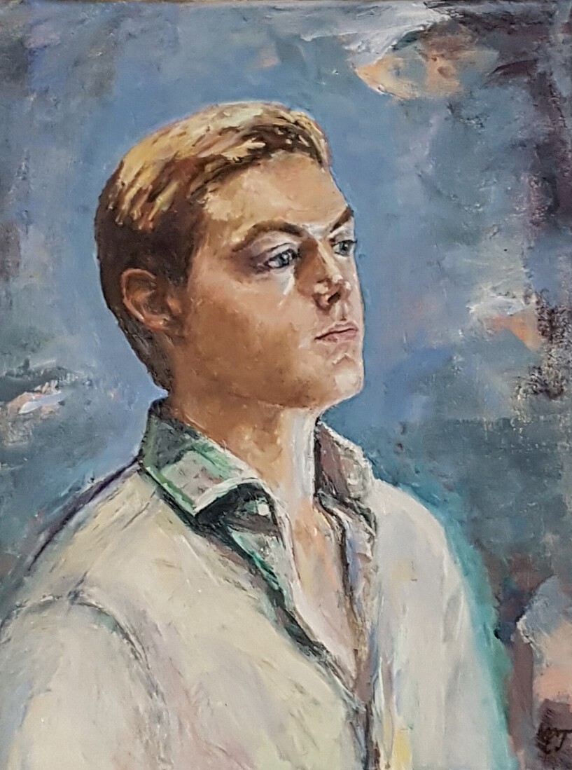 Portrait of young man