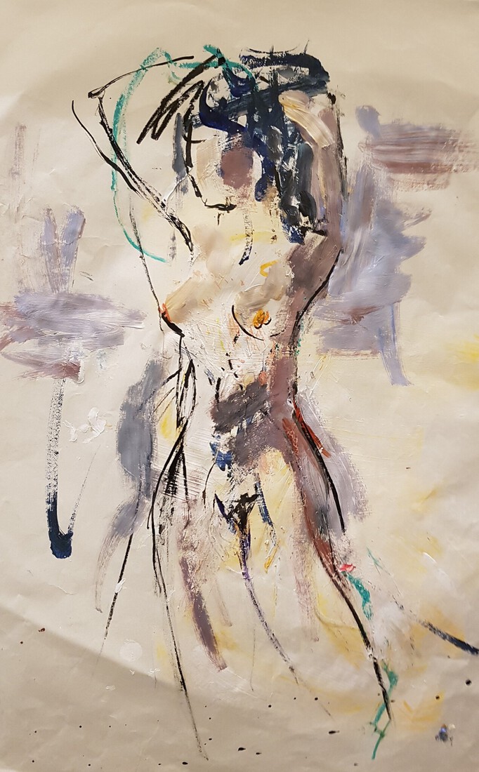 Standing woman 16