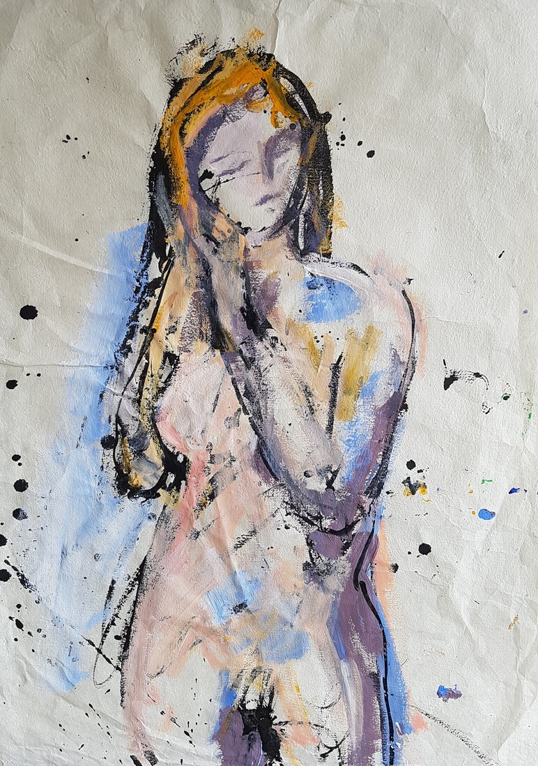 Standing woman 14