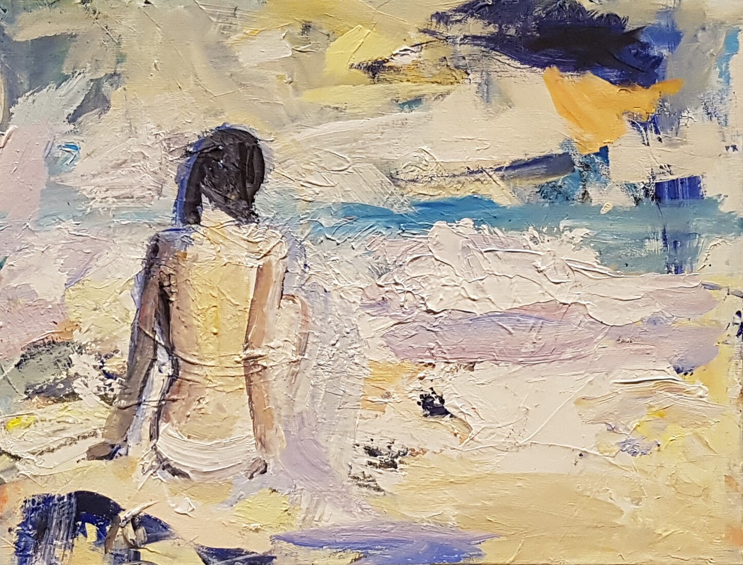 Woman at the beach