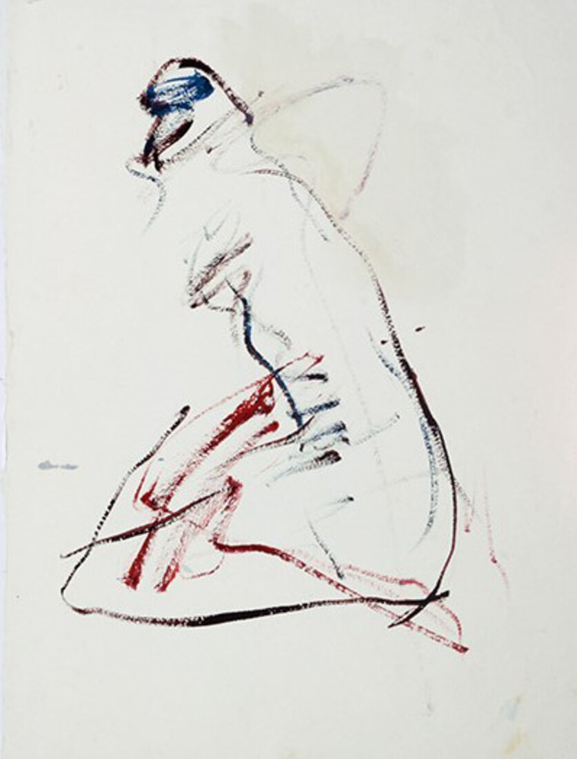 Sitting woman 4