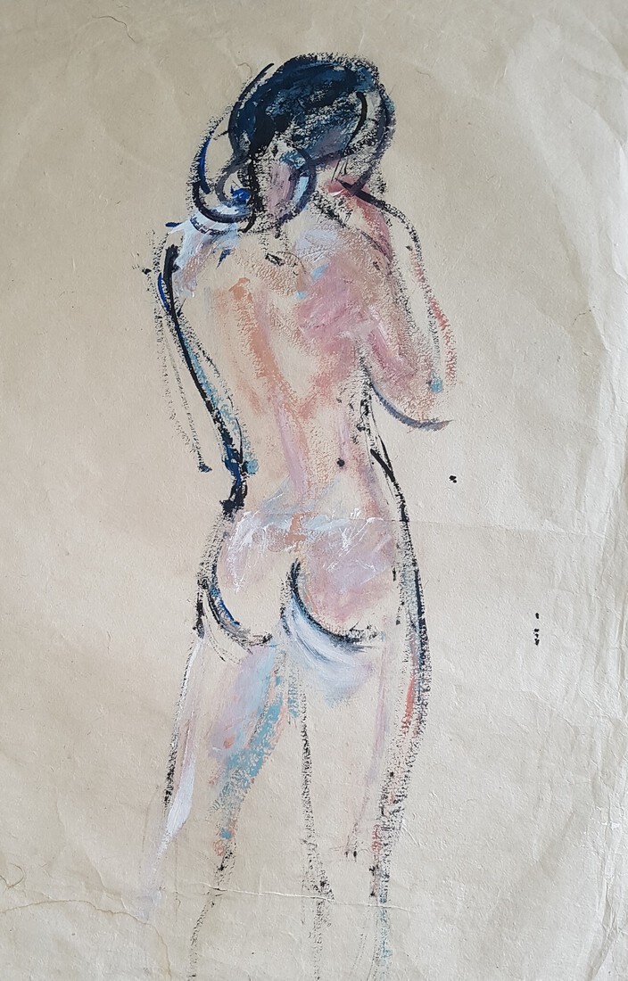 Standing woman 8