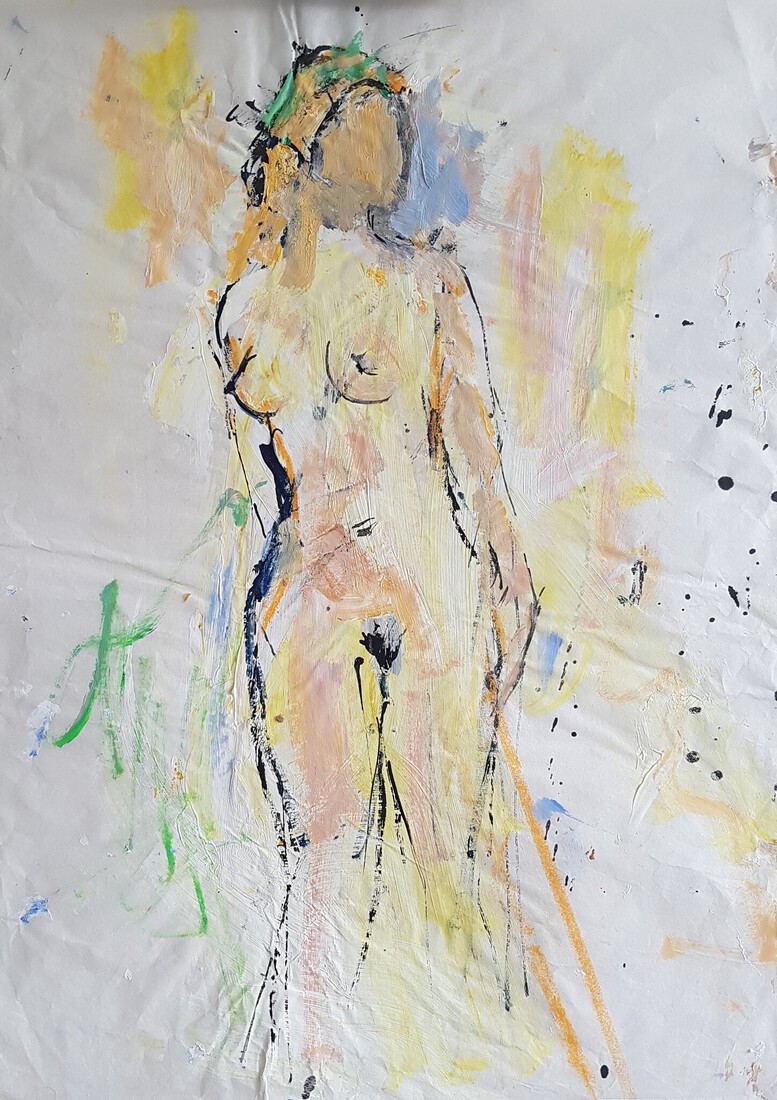 Standing woman 10