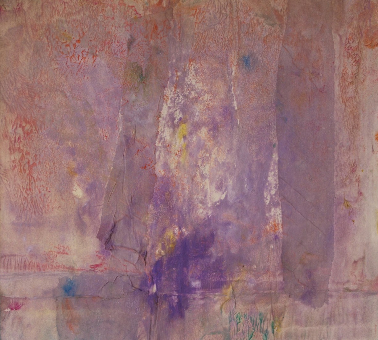 Paarse zonsondergang