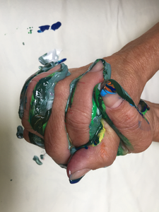 hier staan werken waar ik mee bezig ben en nog niet klaar zijn