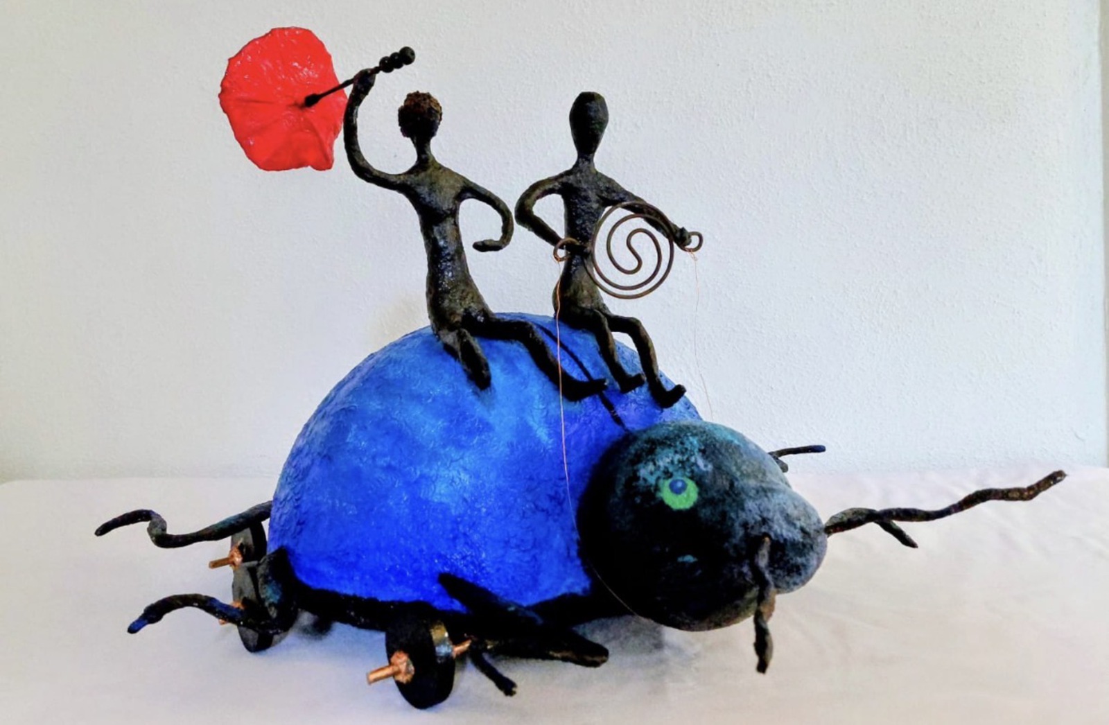 Vrolijk ritje met de kever