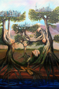 Fantasie, religieus en spirituele schilderijen