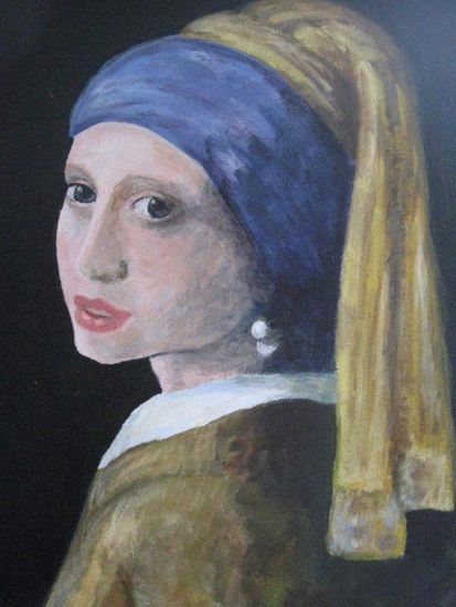 Pearl, naar Johannes Vermeer