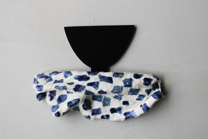 met eenvoudige archetypische vormen,  verstild wandobject maken