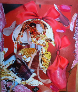 collages op  papier