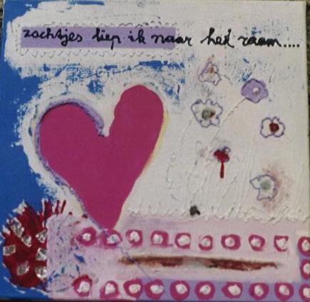 'zachtjes liep ik...'