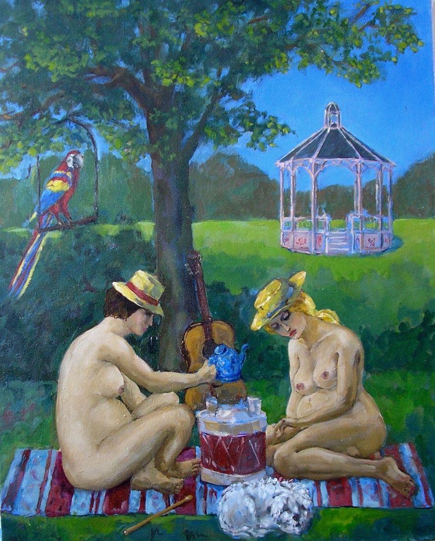 Twee zwangere vrouwen III