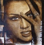 handpainted art. Acryl 3d canvas.