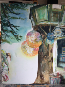 Boomhut. Altijd een avontuur voor me geweest!