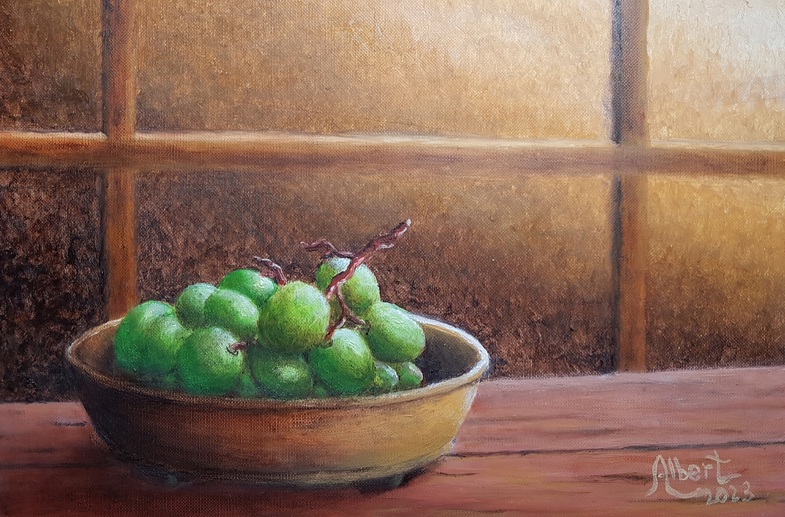 Stilleven met Druiven 