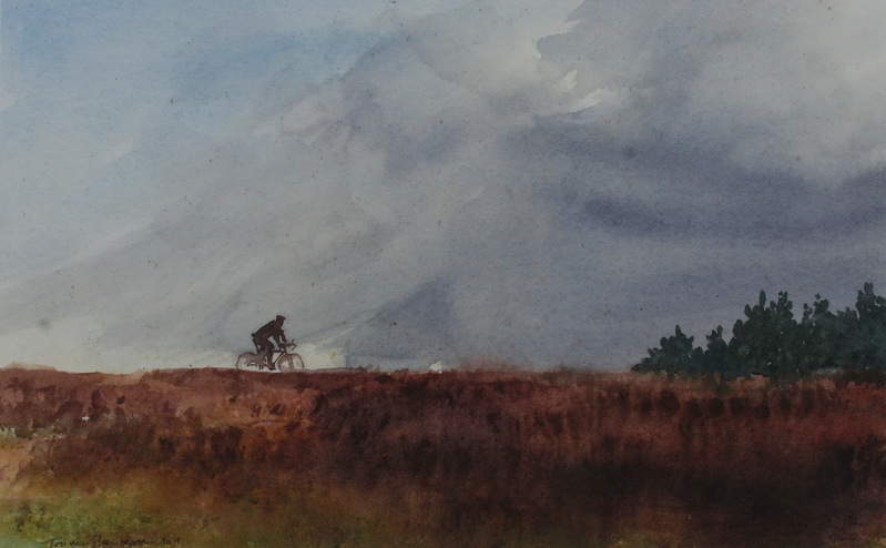 Fietsen in de duinen