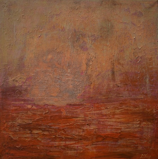 wandeling bij schemer