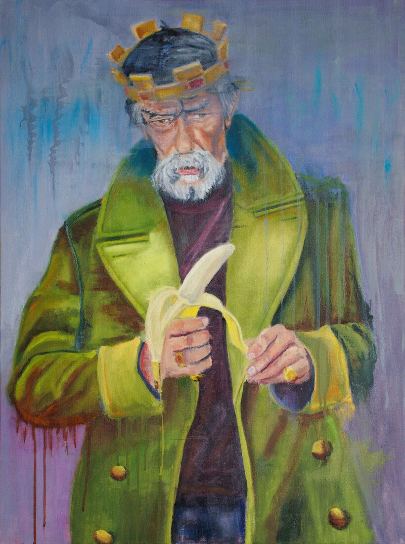 The King with his banana #1