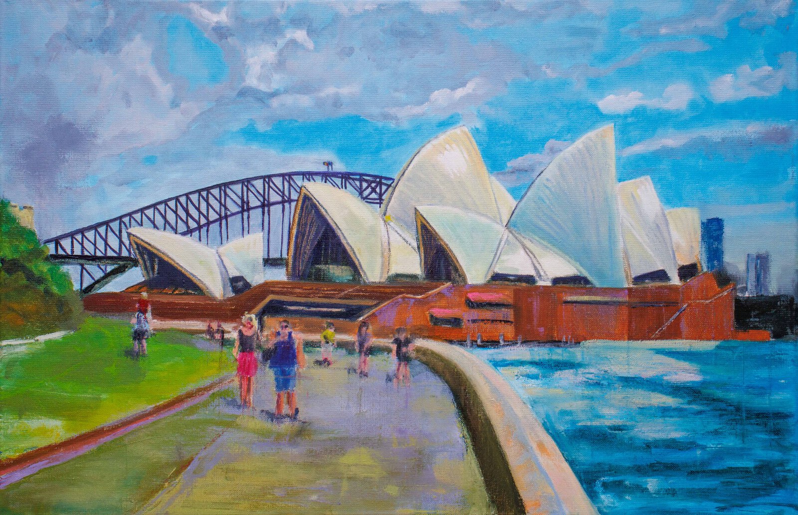 Sydney view on the opera house