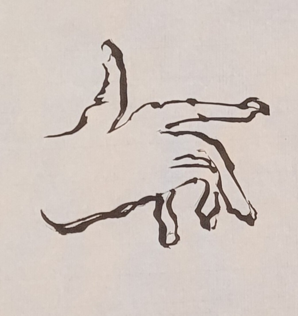 Goa Qipei  (finger painter)