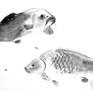 sumi-e schilderingen