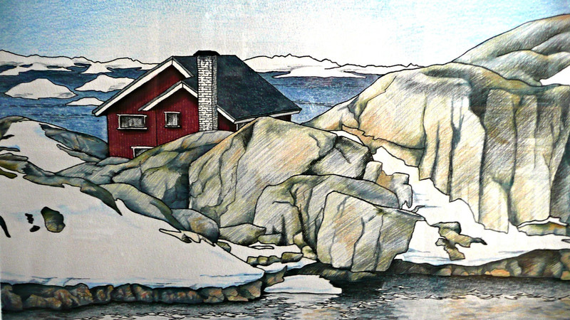 Landschap op Groenland