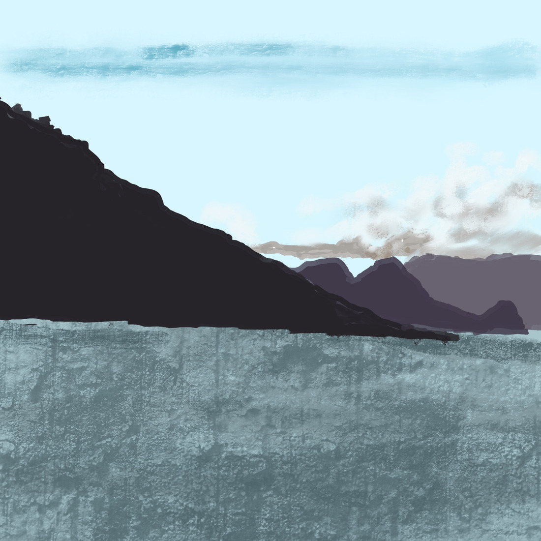 aurora 1, Tidore seen from Ternate