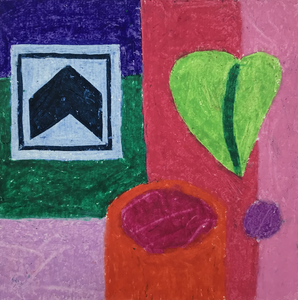 single sheet pastel drawings