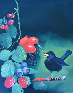 vogels in een niet natuurlijke houding