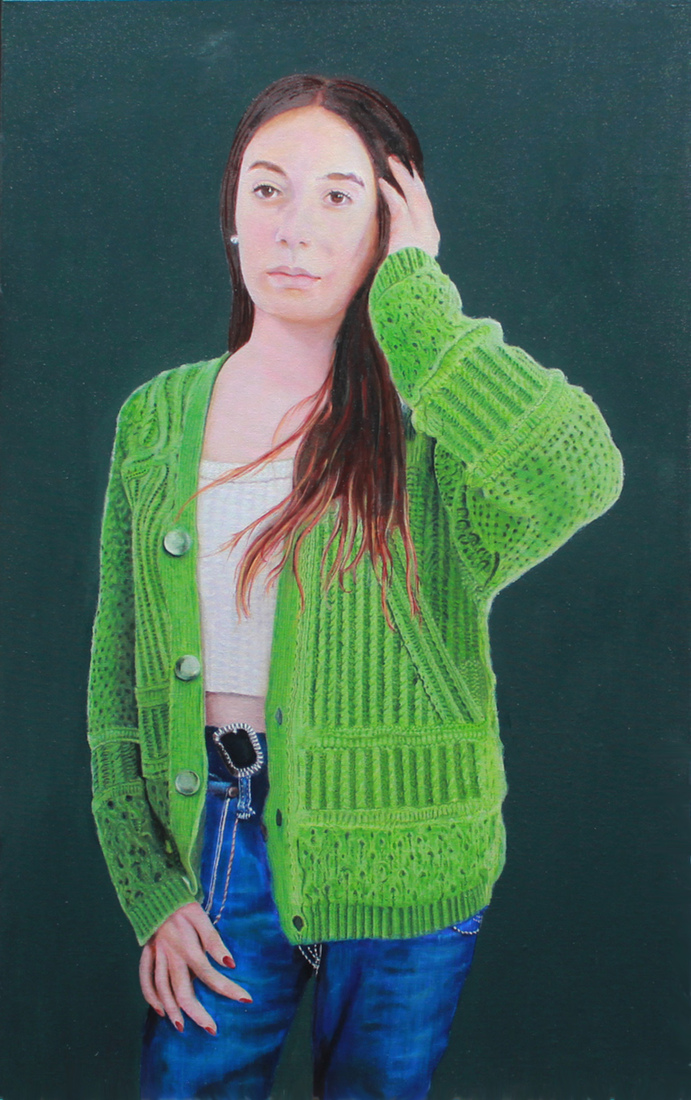 Het meisje met de  groene vest