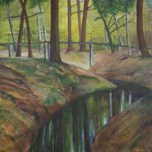 al wandelend in de omgeving van mijn huis