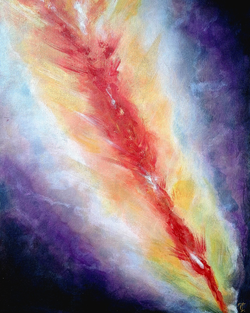 FLIGHT OF A COMET