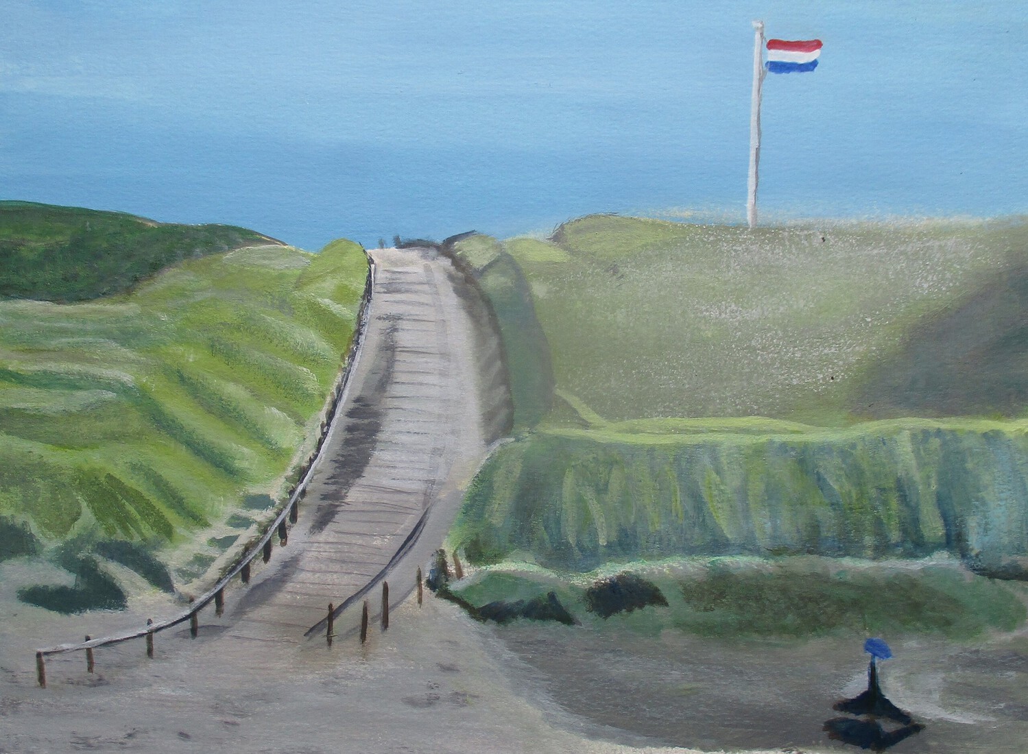 Naar de duinen