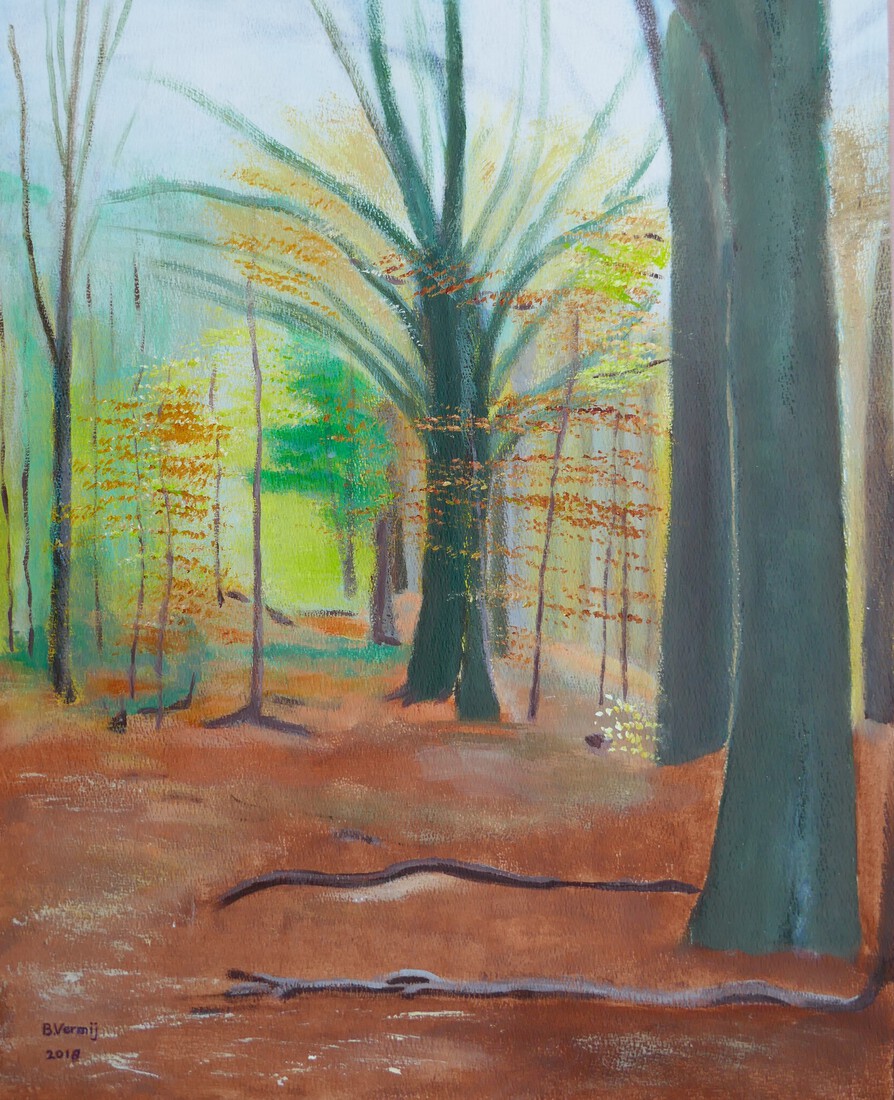 Herfstbos