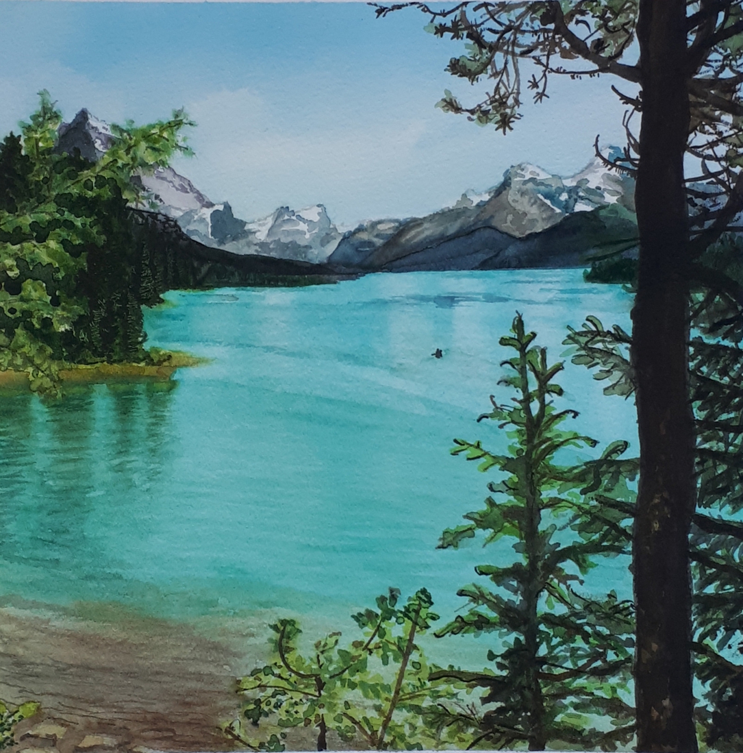 Maligne Lake, Jasper National Park, Alberta, Canada