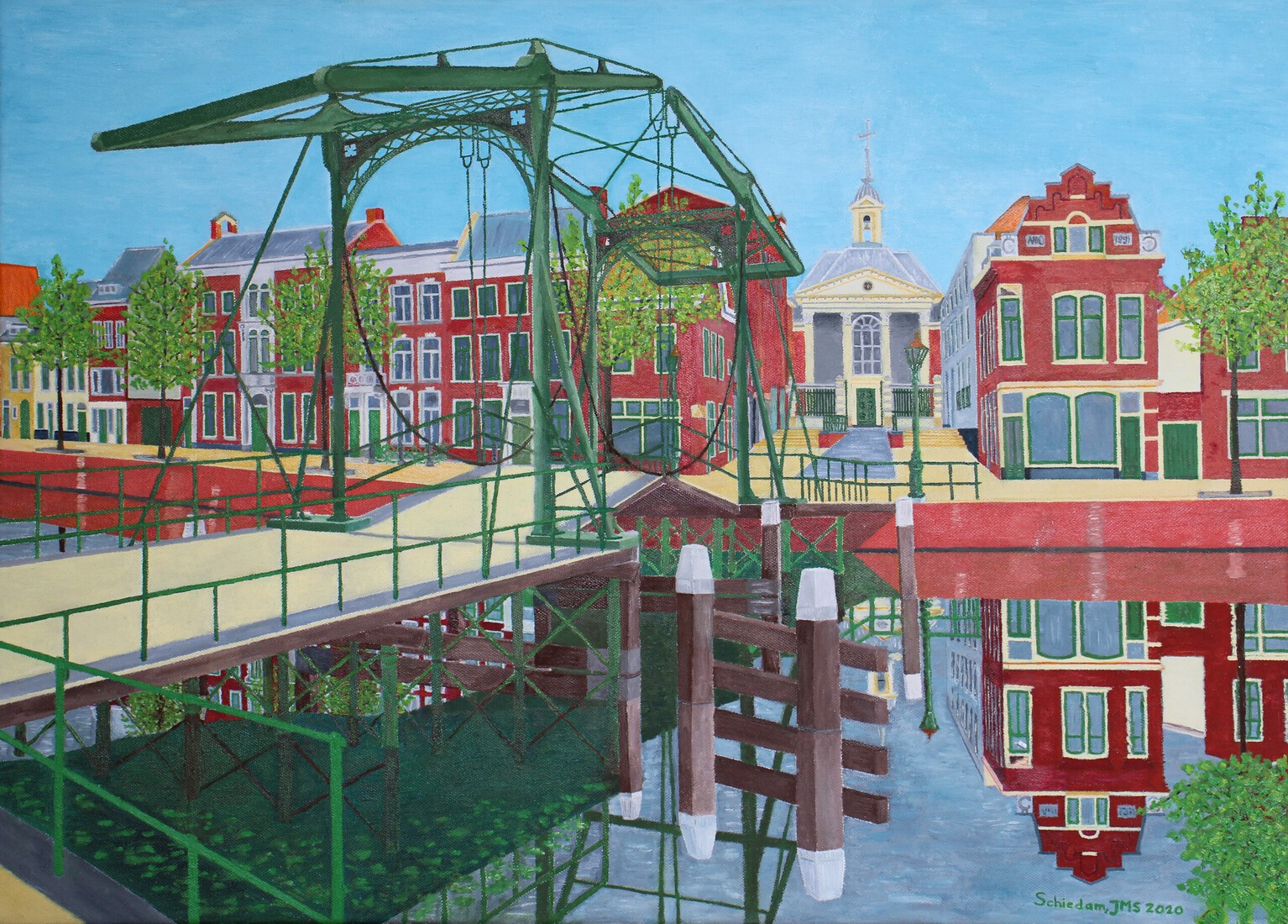 Appelmarktbrug over de Lange Haven