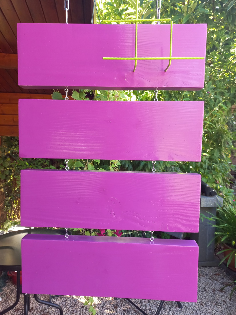 Paars voor en achter