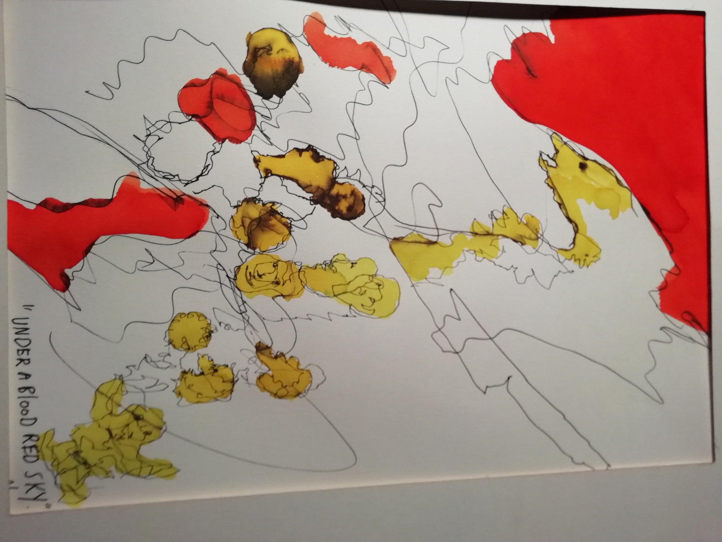 Under a blood red sky