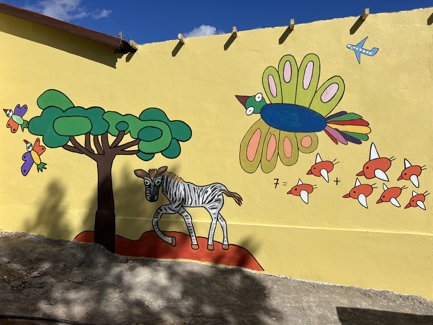 Vrolijk tafereel met allemaal afrikaanse dieren